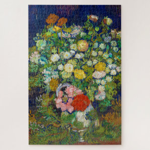 Quebra-cabeça Buquê das Flores em um Vaso, Van Gogh