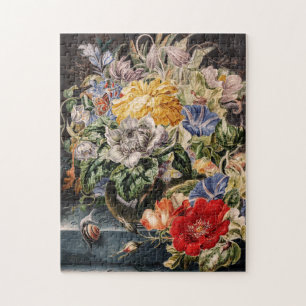 Quebra-cabeça Buquê de colheita de flores
