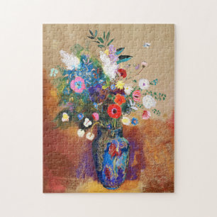 Quebra-cabeça Buquê de flores de Odilon Redon