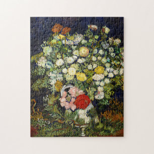 Quebra-cabeça Buquê de Flores em Vaso por Vincent Van Gogh