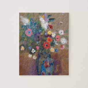 Quebra-cabeça Buquê de Flores - Odilon Redon