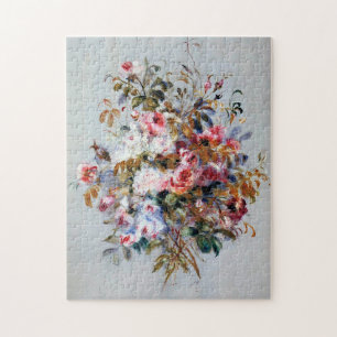 Quebra-cabeça Buquê de Rosas, Renoir