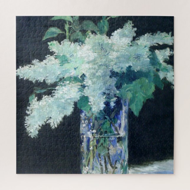 Quebra-cabeça Buquê Lilac da Vida Estática por Manet Impressioni (Vertical)