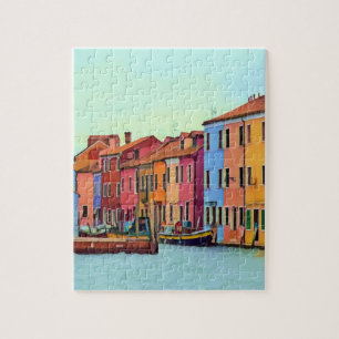Quebra-cabeça BURANO - Veneza da laguna veneziana - Burano