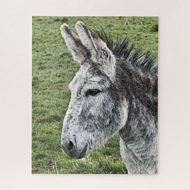 QUEBRA-CABEÇA BURRO FOFO  (Vertical)