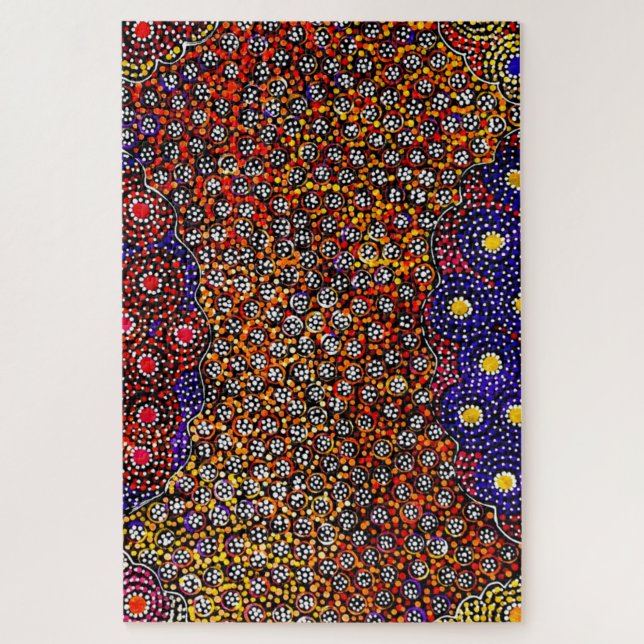 Quebra-cabeça Bush Seed Dreaming no deserto (Vertical)