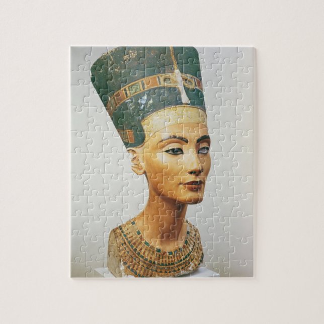 Quebra-cabeça Busto da rainha Nefertiti, do estúdio do sc (Vertical)