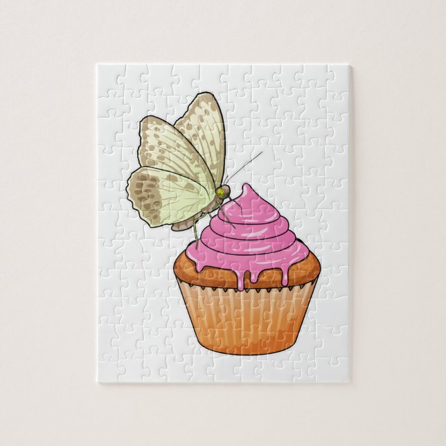 Quebra-cabeça Butterfly Muffin (Vertical)
