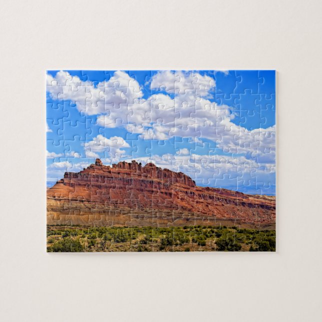Quebra-cabeça Buttes Utah e Skies Azuis - 8x10 - 110 pcs. (Horizontal)