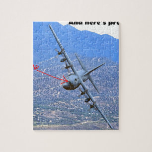 QUEBRA-CABEÇA C-130 DE BAIXO NÍVEL