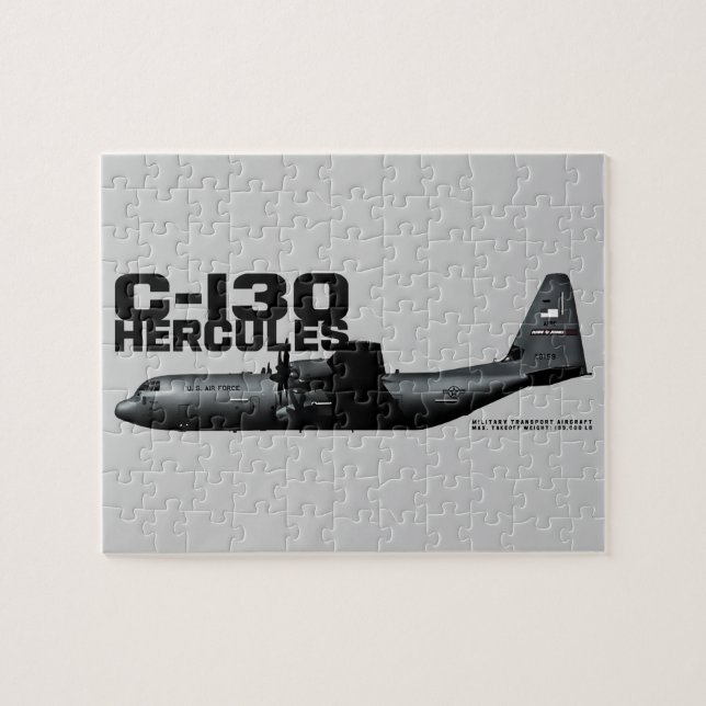 Quebra-cabeça C-130 Hercules (Horizontal)