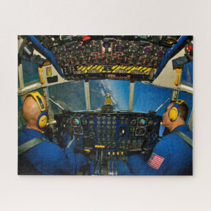 Quebra-cabeça C-130T HERCULES COCKPIT (16x20 POLEGADAS)