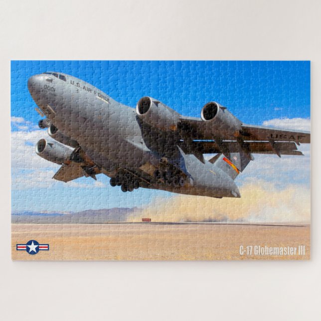 Quebra-cabeça C-17 GLOBEMASTER III (20x30 POLEGADAS) (Horizontal)