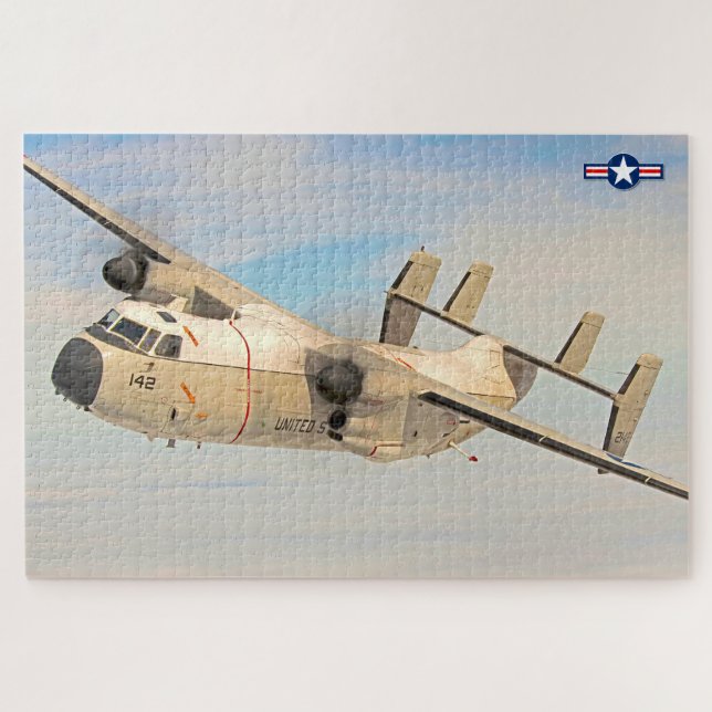 Quebra-cabeça C-2A GREYHOUND (20x30 polegadas) (Horizontal)