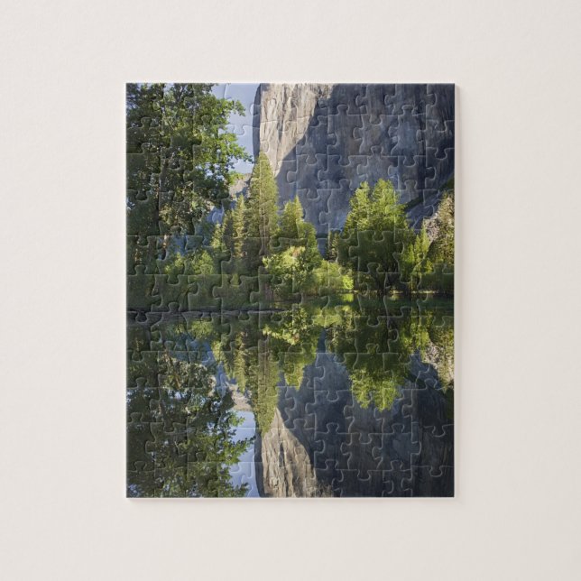 Quebra-cabeça CA, Parque Nacional de Yosemite, El Capitan reflet (Vertical)
