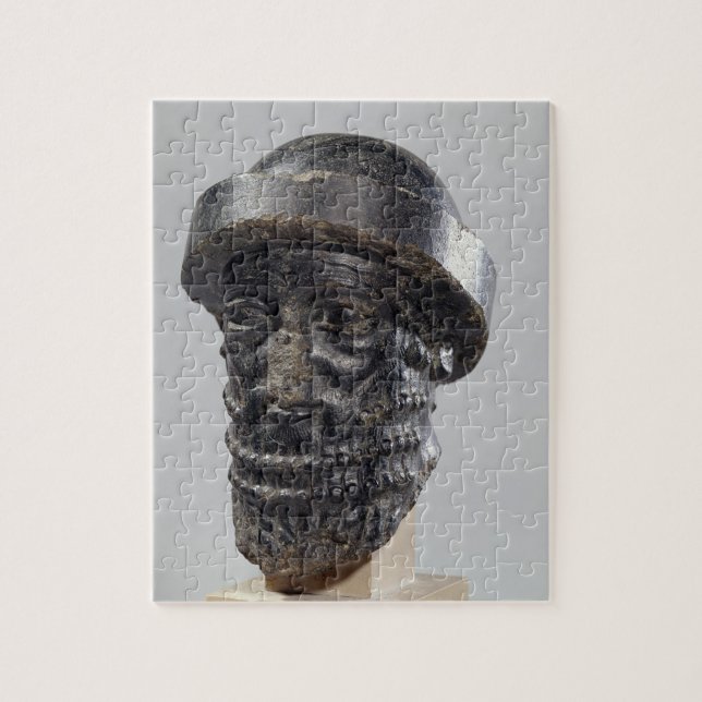 Quebra-cabeça Cabeça de um rei, possivelmente Hammurabi, rei de (Vertical)