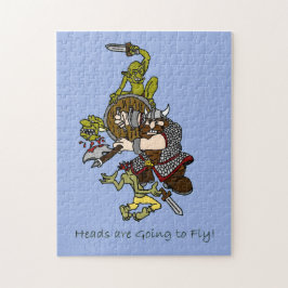 Quebra-cabeça Cabeças vão voar