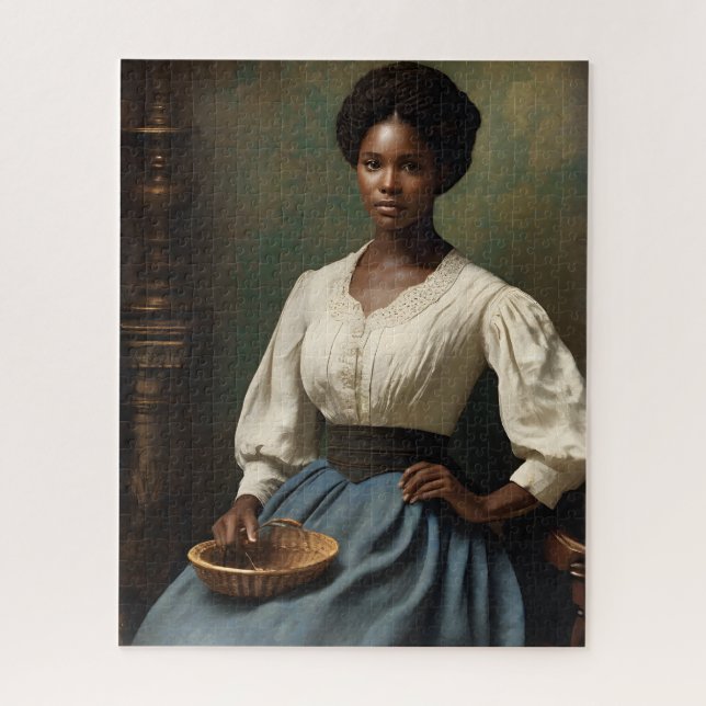 Quebra-cabeça Cabelo Vintage (Vertical)