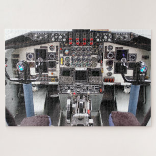 Quebra-cabeça cabina de pilotagem