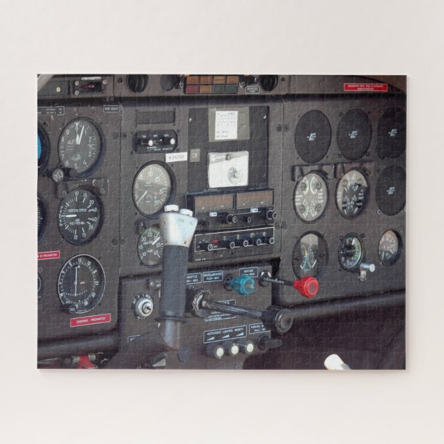 Quebra-cabeça Cabine de avião (Horizontal)