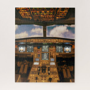 Quebra-cabeça Cabine de avião