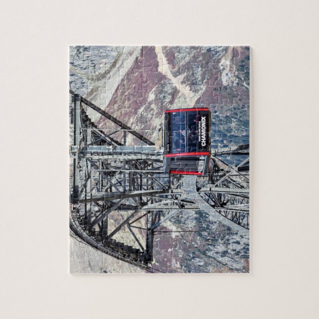 Quebra-cabeça Cabo Chamonix Mont Blanc (Vertical)