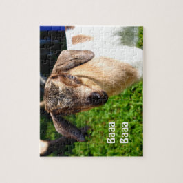 Quebra-cabeça Cabra adorável do bebê