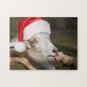 Quebra-cabeça Cabra de Natal