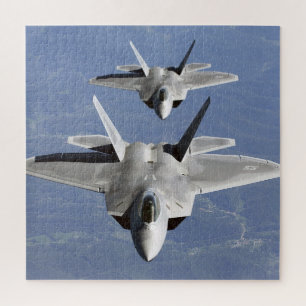 Quebra-cabeça Caça a jato furtivo de quinta geração F-22 Raptor