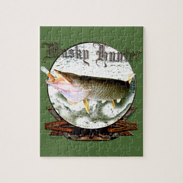 Quebra-cabeça Caçador Musky 1 (Vertical)