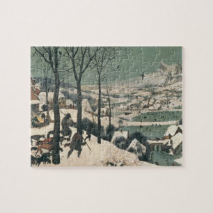 Quebra-cabeça Caçadores na neve - em janeiro de 1565