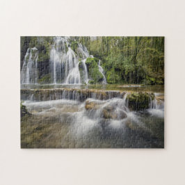 Quebra-cabeça Cachoeira na floresta