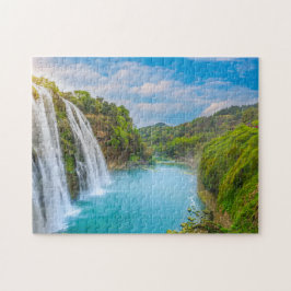 Quebra-cabeça Cachoeira na Ilha
