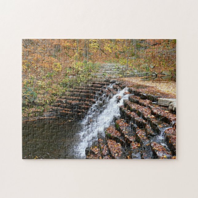 Quebra-cabeça Cachoeira no Laurel Hill State Park II (Horizontal)