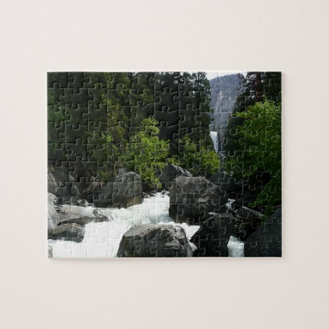 Quebra-cabeça Cachoeira Vernal à Distância em Yosemite (Horizontal)