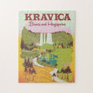 Quebra-cabeça Cachoeiras Bósnia e Herzegovina de Kravica