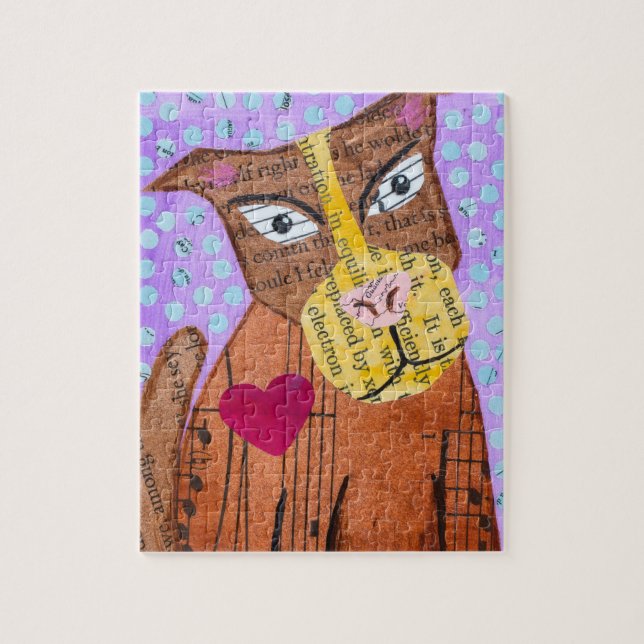 Quebra-cabeça Cachorro (Vertical)