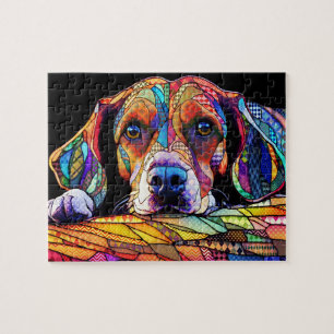 Quebra-cabeça Cachorro Beagle Multicolor 178