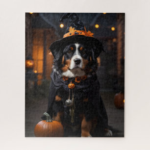 Quebra-cabeça Cachorro Bernês Spooktacular: Um Halloween Howl-o-