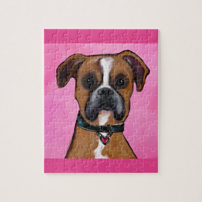 Quebra-cabeça Cachorro Boxer (Vertical)