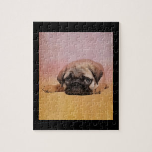 Quebra-cabeça Cachorro Cachorro Presente dos Pug Dog Lovers