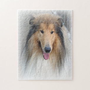 Quebra-cabeça Cachorro Collie