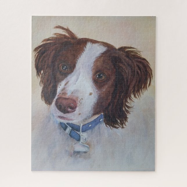 Quebra-cabeça Cachorro do Retriever Bonito (Vertical)