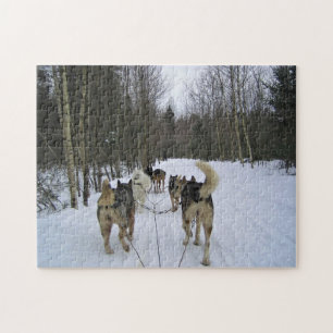 Quebra-cabeça Cachorro Dormindo em Quebec, Canadá