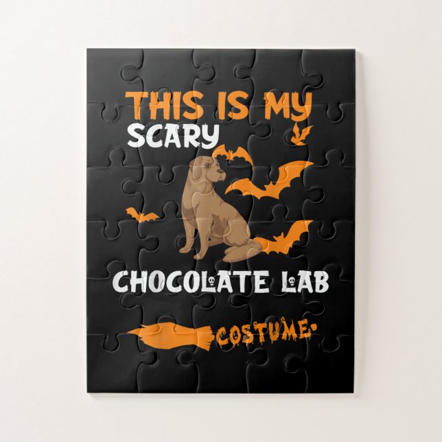 Quebra-cabeça Cachorro | Esta É A Minha Costume De Laboratório D (Vertical)
