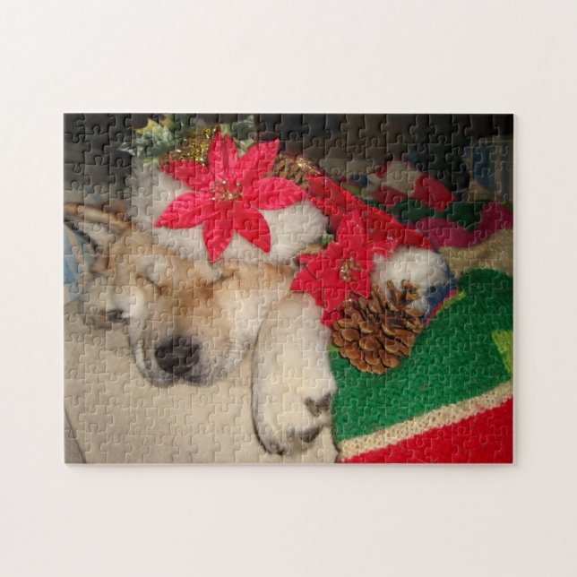 Quebra-cabeça Cachorro-gato-do-gato-do-mato-cônico (Horizontal)