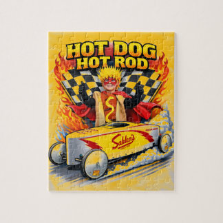 Quebra-cabeça Cachorro Quente Hot Rod