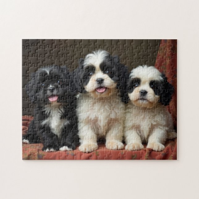 Quebra-cabeça Cachorros (Horizontal)