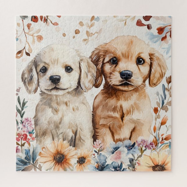 Quebra-cabeça Cachorros Fofos (Vertical)