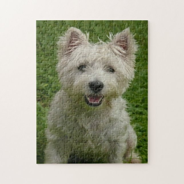 Quebra-cabeça Cachorros Westie Jigsaws (Vertical)